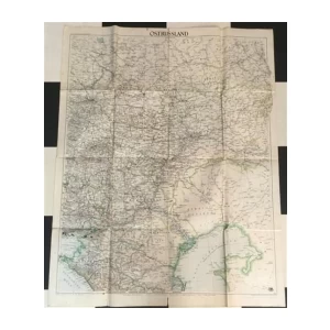 OSTRUSSLAND : ZEMLJOPISNA KARTA