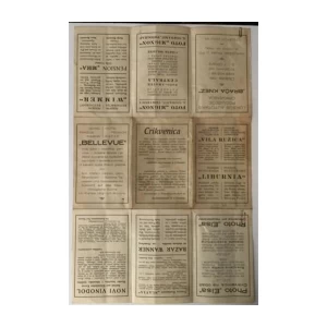 IZLETNIČKA KARTA GORNJEG PRIMORJA : ZEMLJOPISNA KARTA