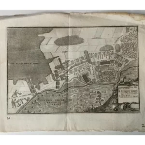 POVIJESNA KARTA PLAN GRADA OSIJEKA