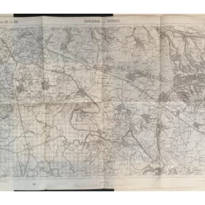 ŠARENGRAD I BATROVCI : ZEMLJOPISNA KARTA