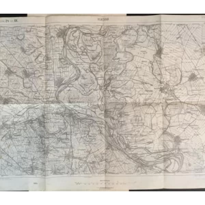 VUKOVAR : ZEMLJOPISNA KARTA