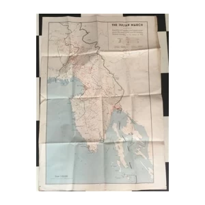 THE JULIAN MARCH : ZEMLJOPISNA KARTA