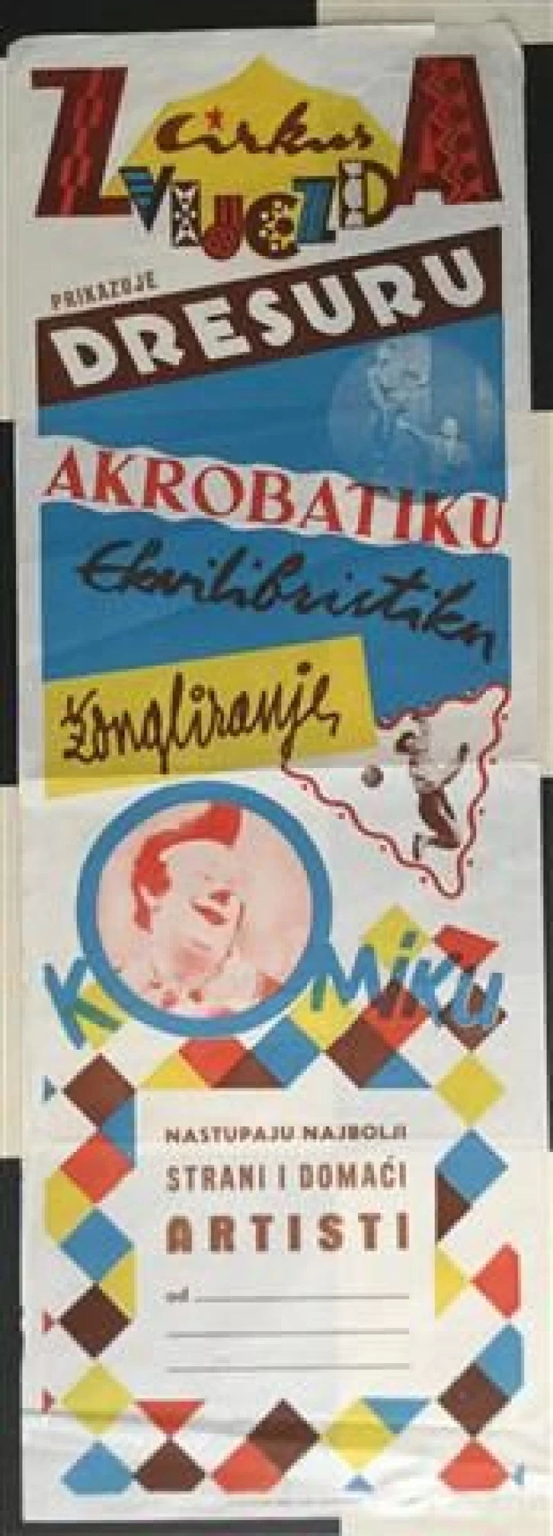 CIRKUS ZVIJEZDA - PLAKAT