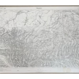 PRNJAVOR - ZEMLJOPISNA KARTA