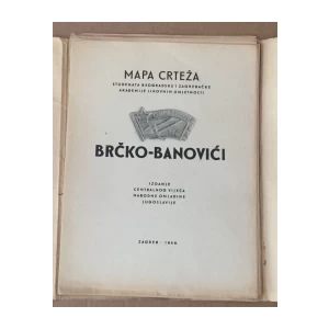 OMLADINSKA PRUGA BRČKO BANOVIĆI- MAPA CRTEŽA
