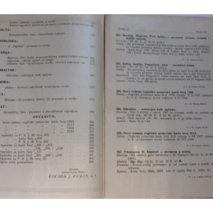 OGLAS ZA POMORCE, 1934., SPLIT, HIDROGRAFSKI URED MORNARICE KRALJEVINE JUGOSLAVIJE 